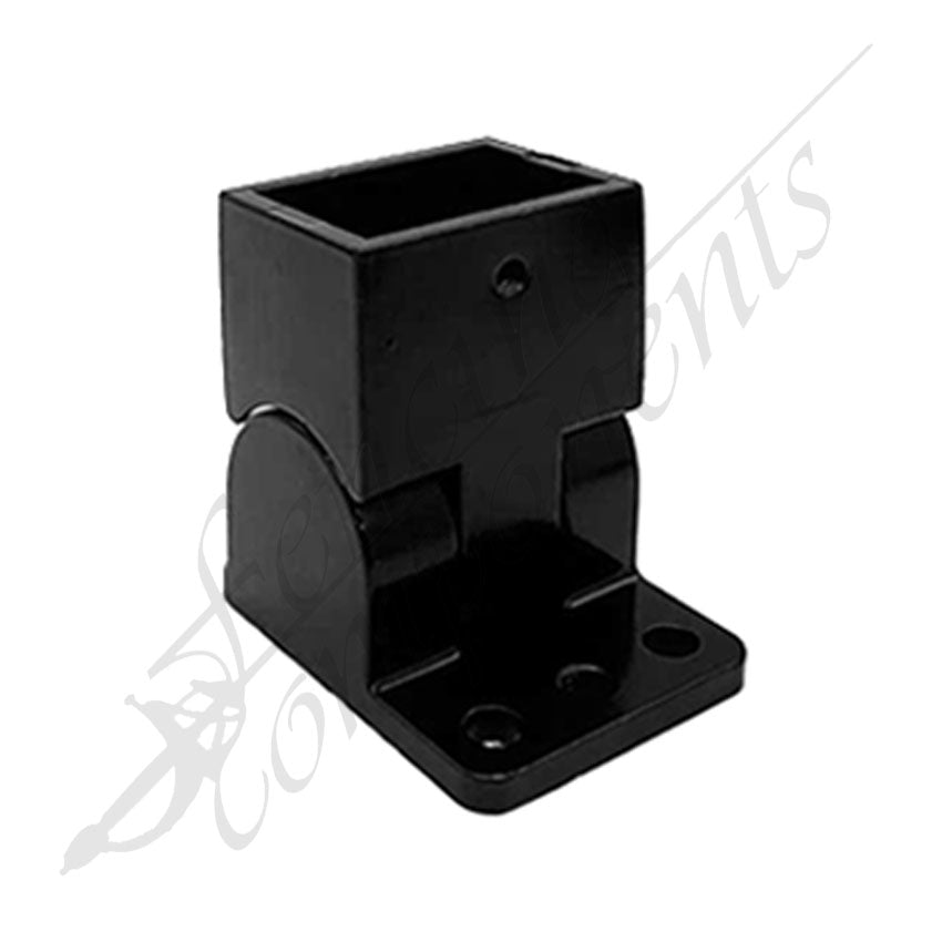 38x25mm Aluminium Angled Adjustable Swivel Bracket for Raked/Sloped/Corner Panels