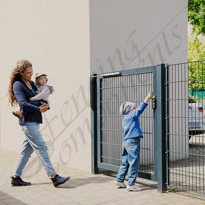 D&D Assa Abloy SlimLine® Hydraulic, Vertical Gate Closer - Self Closing, Adjustable Speed