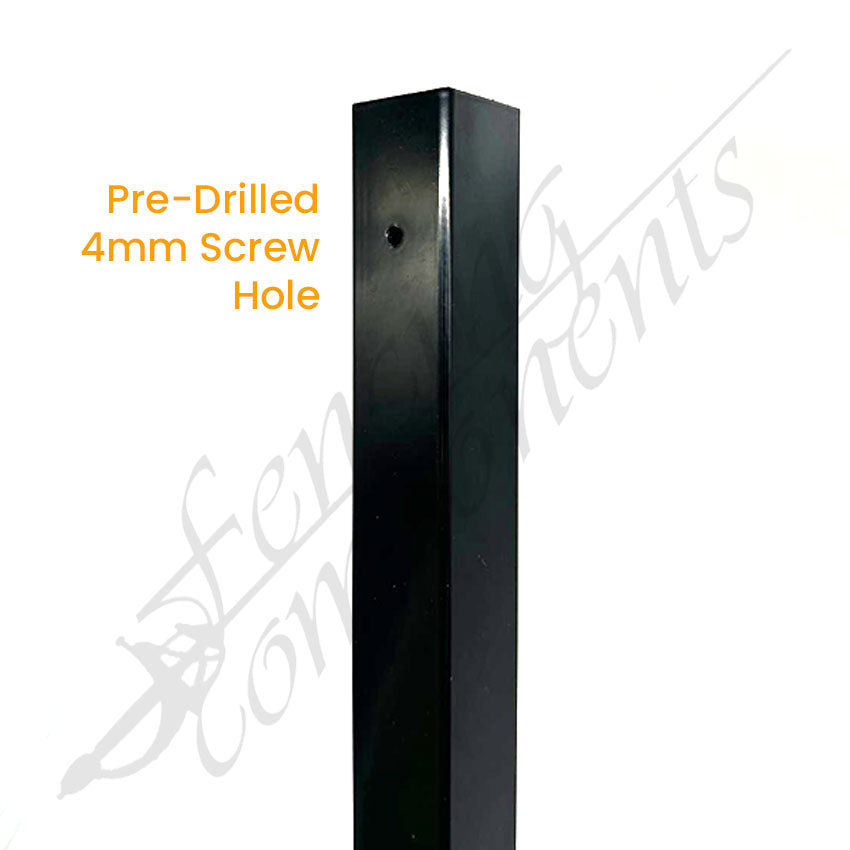 Picket Spear Extention for 25x25mm - Satin Black