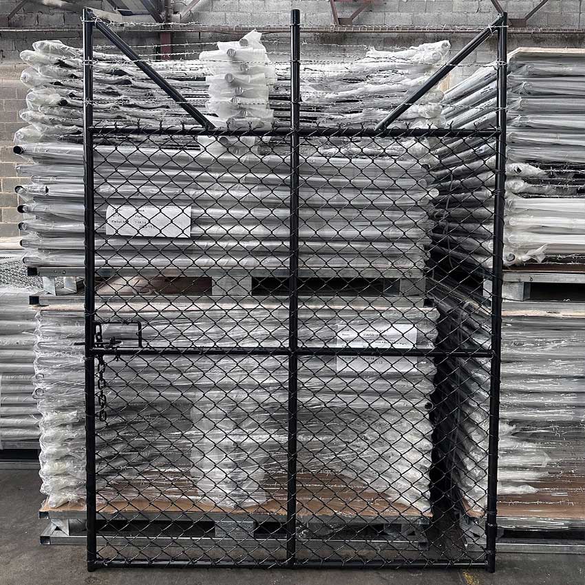 Chainwire / Chainlink Galvanised Gates - 3 Barbed
