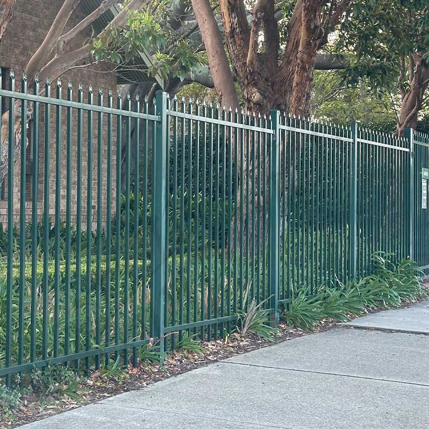 Steel Security Crimp Top Panel (Gap 90, CC115) DET SCHOOL SPEC - Zinc Rich Primer HD (2100H x 2400W)