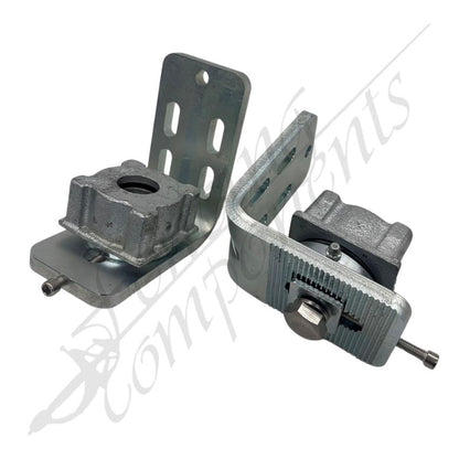 MAXX Ball Bearing Punch In Hinges - Steel [PAIR] 65x65 SHS