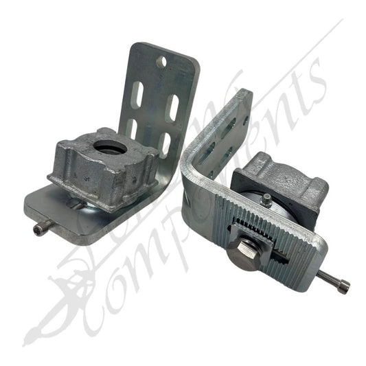MAXX Ball Bearing Punch In Hinges - Steel [PAIR] 65x65 SHS