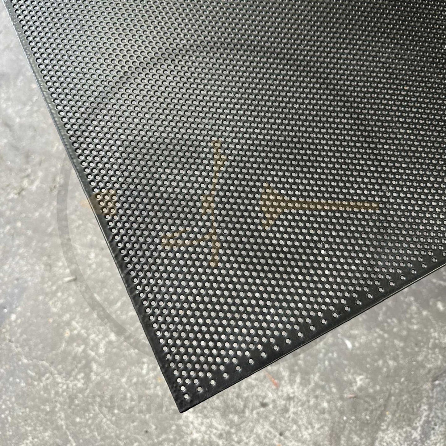 Pre-Gal Perforated Mesh 1220x2440x1.6mm - Round Hole 3.2mm