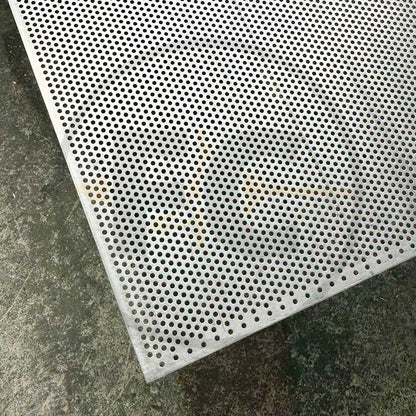 Pre-Gal Perforated Mesh 1220x2440x1.6mm - Round Hole 3.2mm