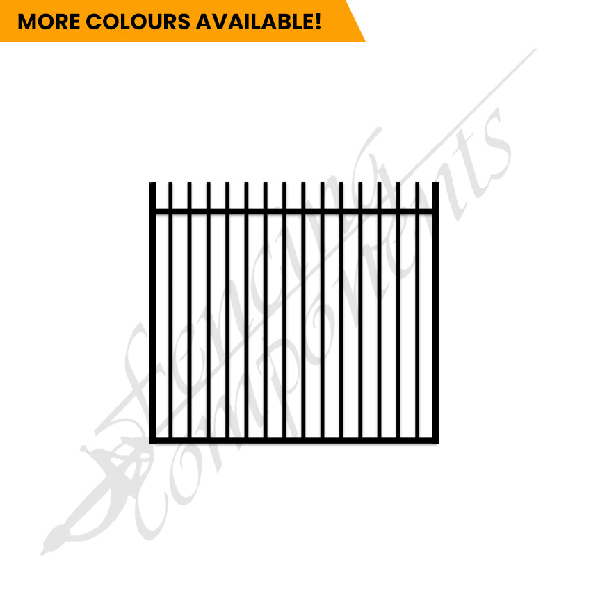 Aluminium Deco Rod Top Gate