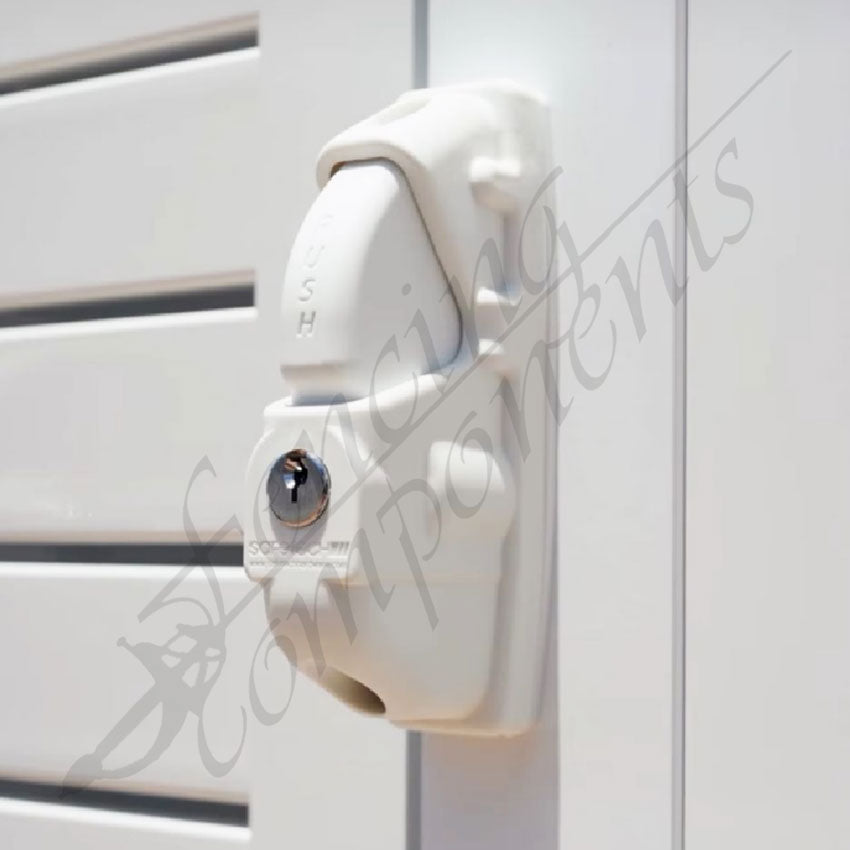 Safetech Cobra Viper Latch - Double Sided (Original) White
