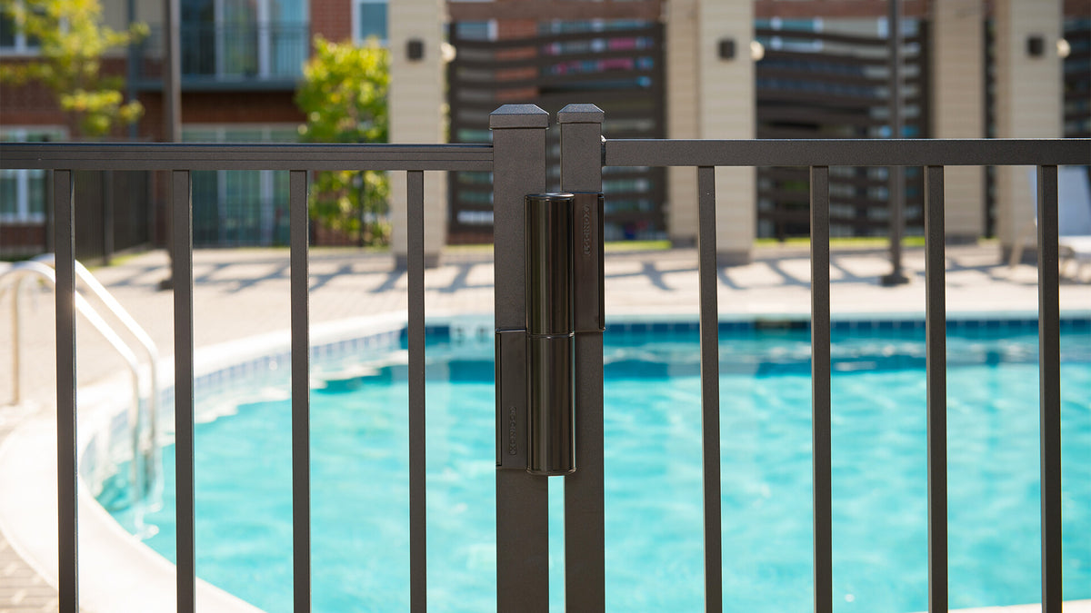 LOCINOX TIGER-9005 Hydraulic 180° Gate Closer & Hinge 75kg