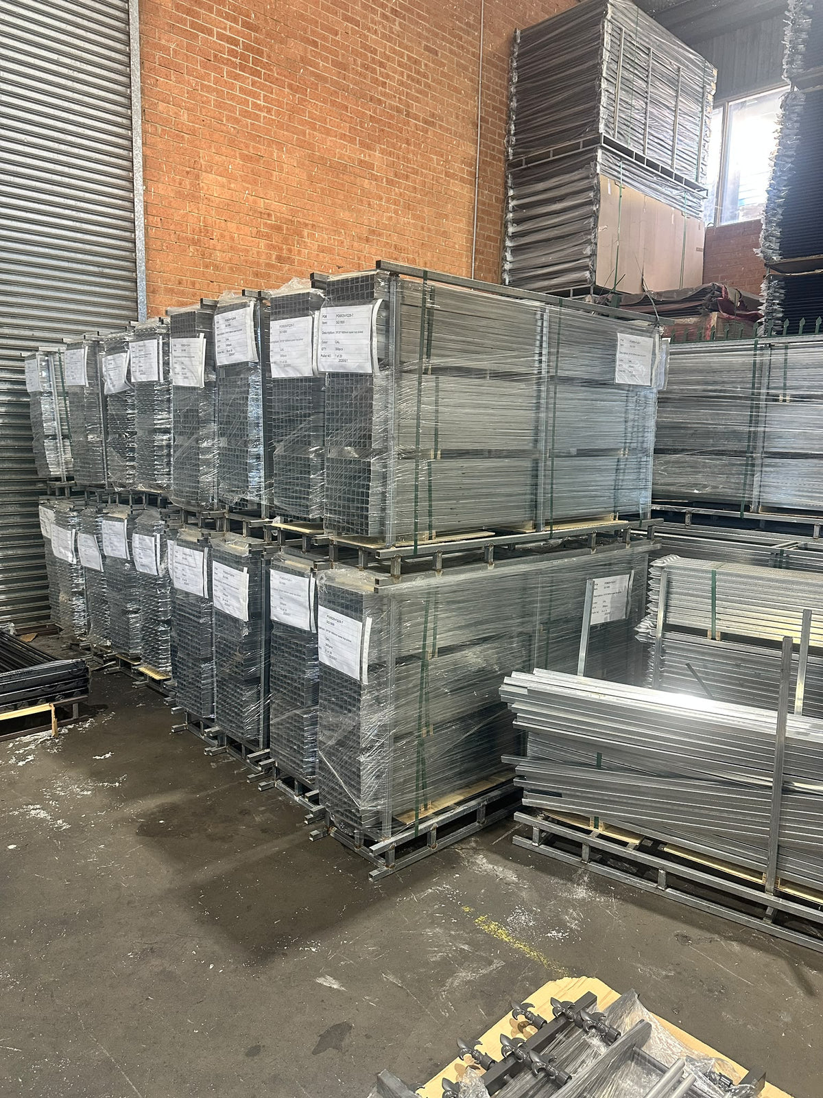 Press Formed Spear 25x25 Pre-Gal Steel