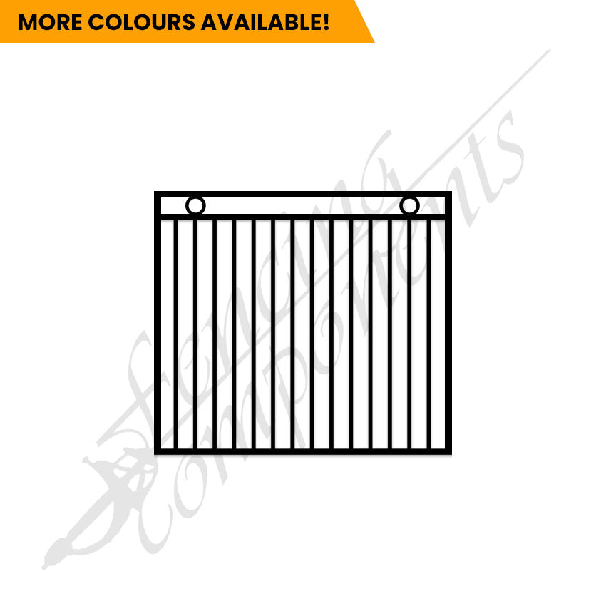 Aluminium Deco Ring Gate