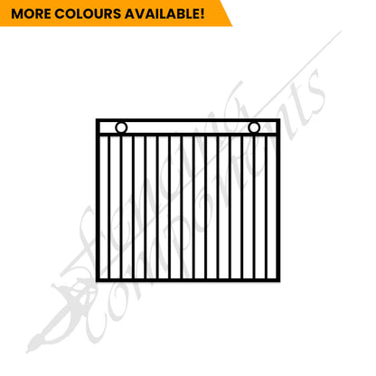 Aluminium Deco Ring Gate