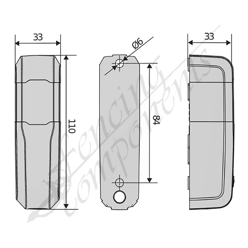 BFT Compacta A20-180 Wired Photocell Pedestrian Sensor