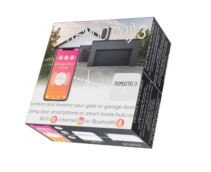 Remootio 3 - WiFi and Bluetooth Smart Garage Door Opener Gate Controller