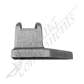 50x10mm Aluminium Fence Bracket