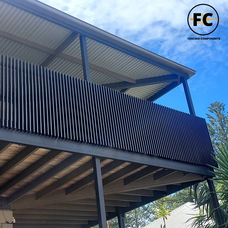 Aluminium 65mm Blade Designer Slat Panel