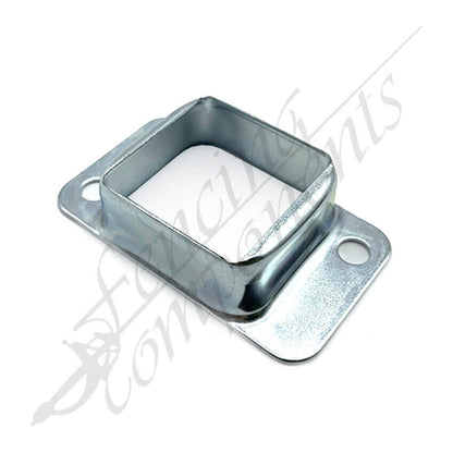 40x40mm Zinc Fence Bracket - Double Lug