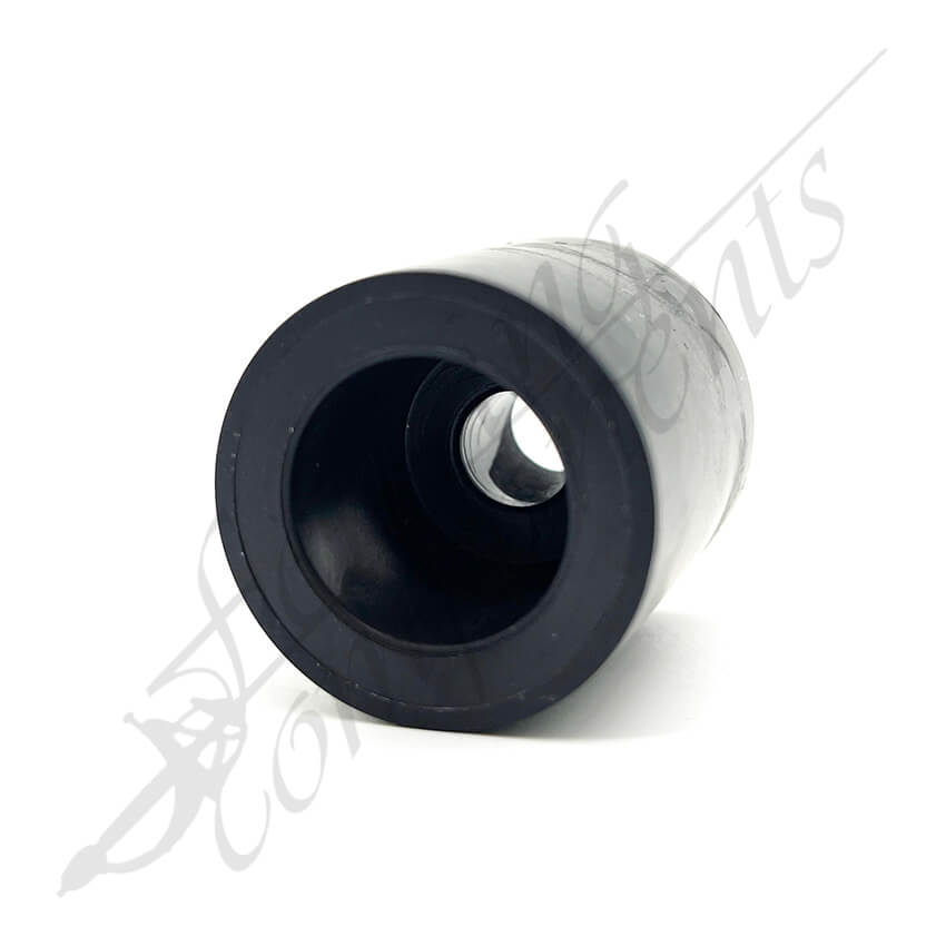 Screw-In Rubber Sliding Gate Stopper 35mm Ø