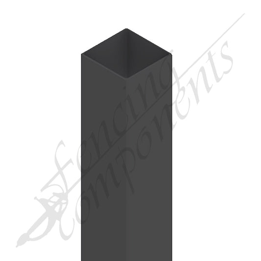 90x90mm Steel Post - Monument/Gunmetal Grey/Coke/Monolith (3000mm - 2mm)