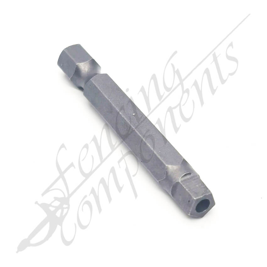 Pentaforce number 2 pentagonal security screw drive bit, 50mm long