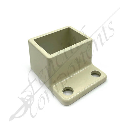 38x25mm Aluminium Fence Bracket (Square Edge)