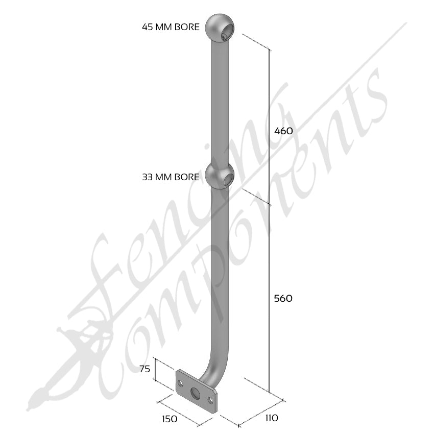 Stanchion - Side Mounted