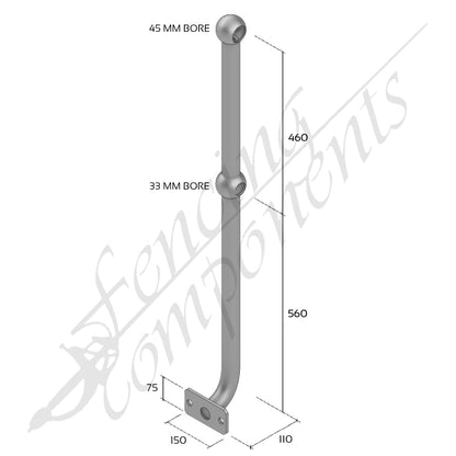 Stanchion - Side Mounted