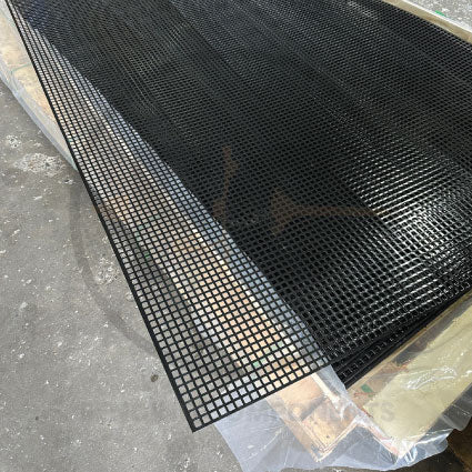 Pre-Gal Perforated Mesh 1220x2440x1.6mm - Square Hole 11.1mm