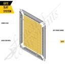 65x16x1.2mm Aluminium Slat 6.5m - Mill