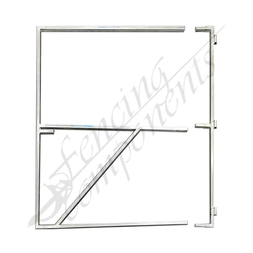 Fencing Components_Gate Frame for Timber &amp; Aluminium Slat