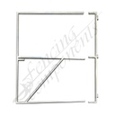 Fencing Components_Gate Frame for Timber &amp; Aluminium Slat