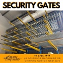 Security Sliding Gate Steel 1.8H x 6W - Gal