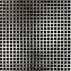 Perforated Sheet Mesh 1220x2440x1.6mm - 11.1mm Square Hole - Pre-galvanised