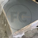 Perforated Sheet Mesh 1220x2440x1.6mm - 11.1mm Square Hole - Pre-galvanised