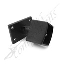 38x25 Swivel Pivot 360° Fence Bracket Black [SINGLE]