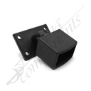 38x25 Swivel Pivot 360° Fence Bracket Black [SINGLE]