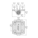 D&amp;D Truclose® Series 3 - Regular Self Closing Hinges [PAIR]