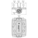 D&D TrucloseFencing Components_® Series 3 - Heavy Duty Self Closing Hinges