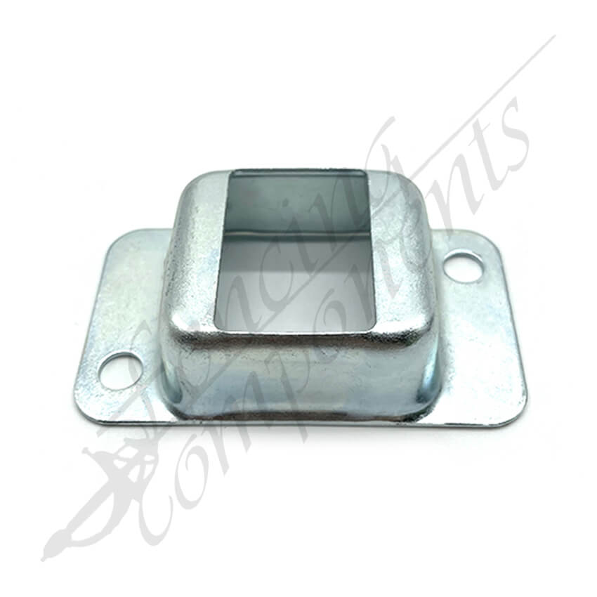 38x25mm Zinc Fence Bracket - Double Lug