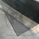 Perforated Sheet Mesh 1220x2440x1.6mm - 11.1mm Square Hole - Pre-galvanised PDC Black