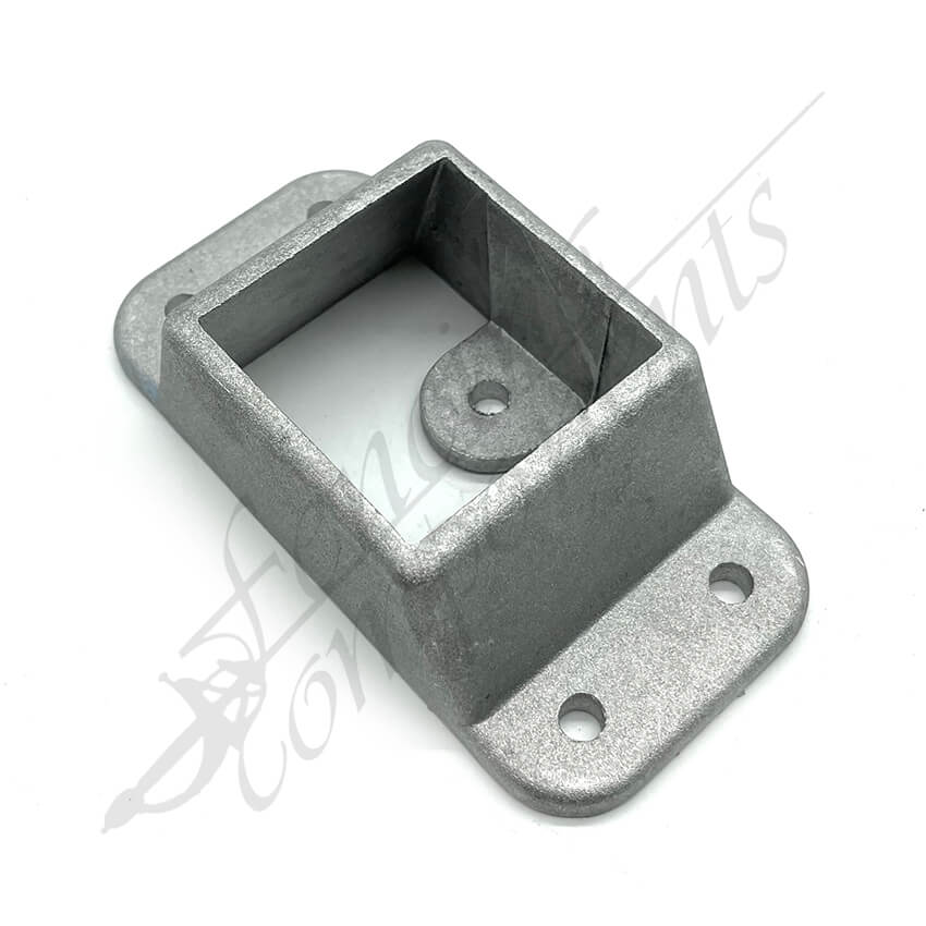 50x50mm Aluminium Fence Bracket - Double Lug