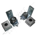 Fencing Components_Ball Bearing Hinge for 50x50 Aluminium Tube Italian Hinge