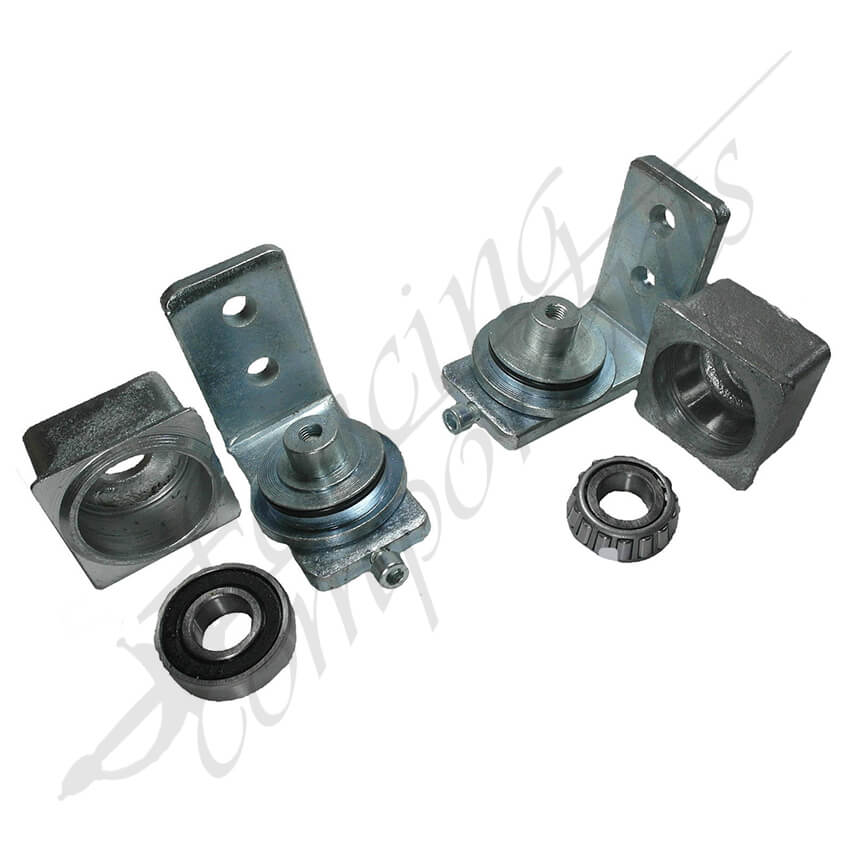 Fencing Components_Ball Bearing Hinge for 50x50 Aluminium Tube Italian Hinge