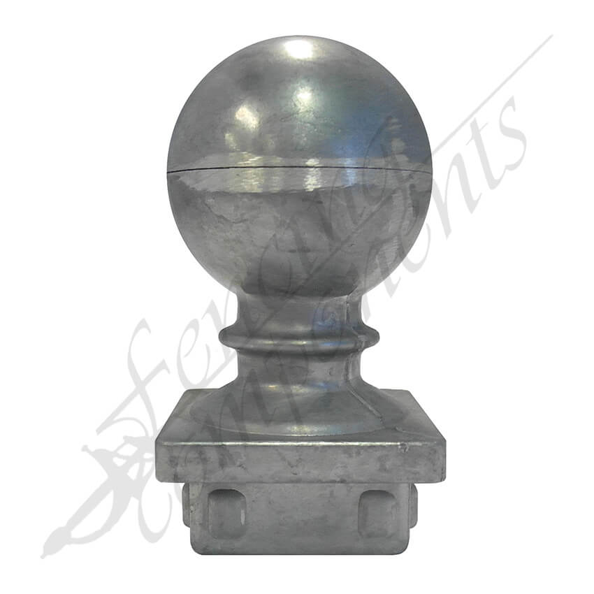 Fencing Components_Aluminium Ball Cap 50x50