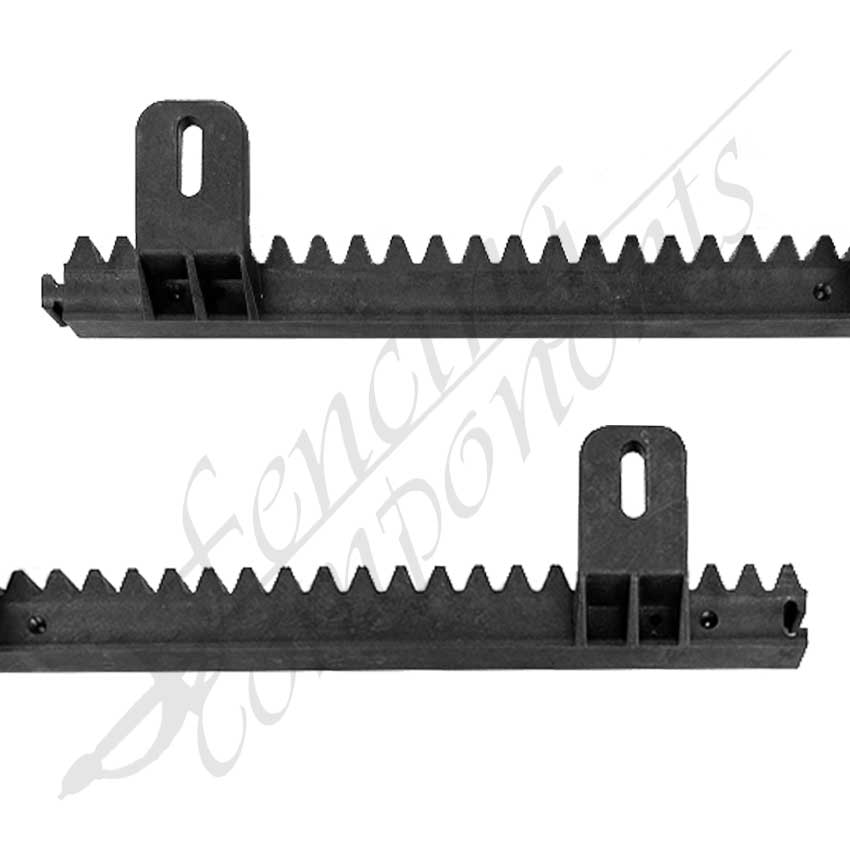 FAAC Gear Rack - 1 Metre 6 Bracket, Nylon (with Metal Core)(800kg)