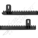 FAAC Gear Rack - 1 Metre 6 Bracket, Nylon (with Metal Core)(800kg)