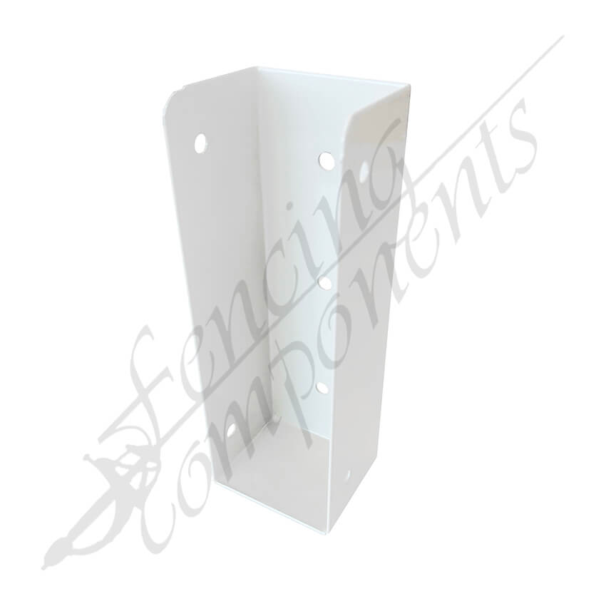 Fencing Components_White Pergola Brackets 50x150