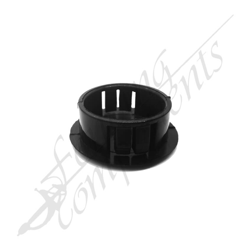 Fencing Components_25mm Round Plastic Cap (Black)