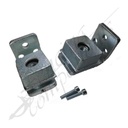 Fencing Components_Ball Bearing Hinge for 65x65 Aluminium Tube Italian Hinge