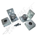 Fencing Components_Ball Bearing Hinge for 65x65 Aluminium Tube Italian Hinge