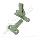 Fencing Components_D-Latch + Striker (Mist Green / Meadow)